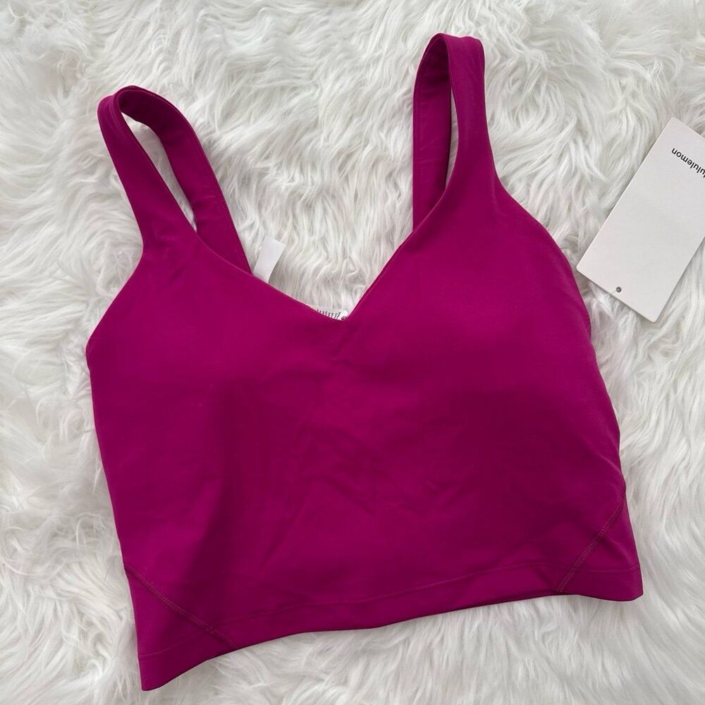 Lululemon Align Tank Top Raspberry Rave Size 6 - Picture 3 of 7